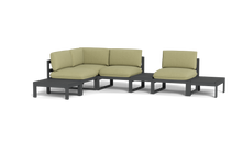 Load image into Gallery viewer, Mistral - Sectional - Pebble - Ellipse - Fern
