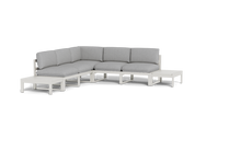 Load image into Gallery viewer, Mistral - Sectional - Sandstone - Ellipse - Silver Shade
