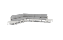 Load image into Gallery viewer, Mistral - Sectional - Sandstone - Ellipse - Silver Shade
