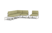 Load image into Gallery viewer, Mistral - Sectional - Sandstone - Ellipse - Fern
