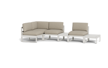 Load image into Gallery viewer, Mistral - Sectional - Sandstone - Ellipse - Sandcastle
