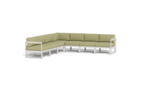 Load image into Gallery viewer, Mistral - Sectional - Sandstone - Block - Fern
