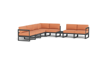 Load image into Gallery viewer, Mistral - Sectional - Pebble - Block - Terracotta
