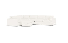 Load image into Gallery viewer, Ciello XL - Sectional - Snowdrift - Regular Arms
