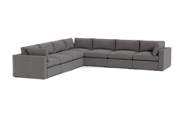 Load image into Gallery viewer, REFURBISHED - Ciello XL - Sectional - Storm Grey - Regular Arms
