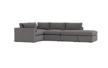 Load image into Gallery viewer, REFURBISHED - Ciello XL - Sectional - Storm Grey - Regular Arms
