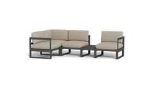 Load image into Gallery viewer, Mistral - Sectional - Pebble - Ellipse - Sandcastle

