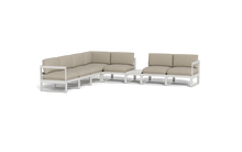 Load image into Gallery viewer, Mistral - Sectional - Sandstone - Ellipse - Sandcastle

