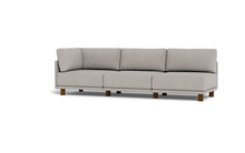 Load image into Gallery viewer, Luna - Sofa - Dream Grey - High Arms - Low Legs

