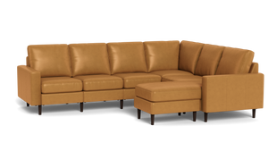 Altus - Sectional - Amber - Square Arms
