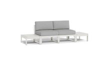 Load image into Gallery viewer, Mistral - Sofa - Sandstone - Block - Silver Shade
