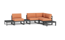 Load image into Gallery viewer, Mistral - Sectional - Pebble - Block - Terracotta
