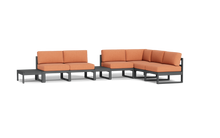 Load image into Gallery viewer, Mistral - Sectional - Pebble - Block - Terracotta
