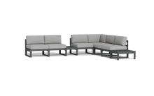 Load image into Gallery viewer, Mistral - Sectional - Pebble - Block - Silver Shade
