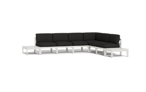 Mistral - Sectional - Sandstone - Ellipse - Patio