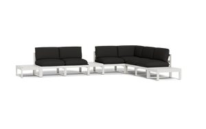 Mistral - Sectional - Sandstone - Ellipse - Patio