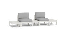 Load image into Gallery viewer, Mistral - Sofa - Sandstone - Ellipse - Silver Shade
