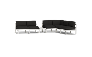 Mistral - Sectional - Sandstone - Ellipse - Patio