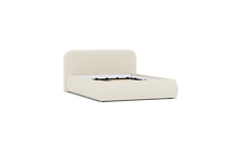 Load image into Gallery viewer, Ara Bed - Full - Upholstered - Snowdrift - Non-storage

