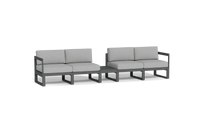 Load image into Gallery viewer, Mistral - Sofa - Pebble - Block - Silver Shade
