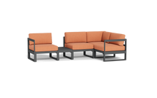 Load image into Gallery viewer, Mistral - Sectional - Pebble - Block - Terracotta
