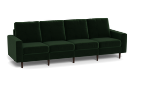 Altus - Sofa - Emerald - Square Arms