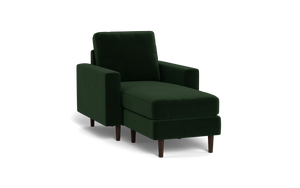 Altus - Sofa - Emerald - Square Arms
