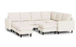 Altus - Sectional - Pearl - Square Arms