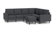 Load image into Gallery viewer, Altus - Sectional - Slate - Square Arms
