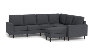 Altus - Sectional - Slate - Square Arms
