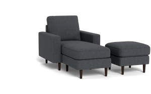 Altus - Sofa - Slate - Square Arms