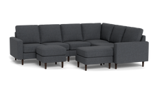 Load image into Gallery viewer, Altus - Sectional - Slate - Square Arms
