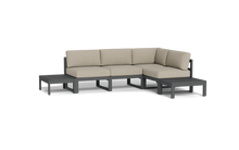 Load image into Gallery viewer, Mistral - Sectional - Pebble - Block - Sandcastle
