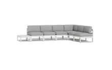 Load image into Gallery viewer, Mistral - Sectional - Sandstone - Ellipse - Silver Shade
