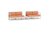 Load image into Gallery viewer, Mistral - Sofa - Sandstone - Block - Terracotta
