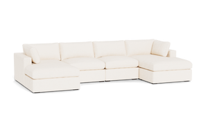 Ciello XL - Sofa - Opal White - Regular Arms