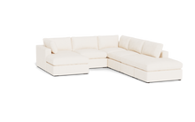 Load image into Gallery viewer, Ciello XL - Sectional - Opal White - Regular Arms
