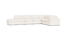 Load image into Gallery viewer, Ciello XL - Sectional - Opal White - Regular Arms
