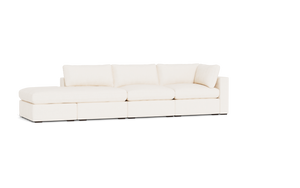 Ciello XL - Sofa - Opal White - Regular Arms