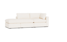 Load image into Gallery viewer, Ciello XL - Sofa - Opal White - Regular Arms
