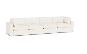 Ciello XL - Sofa - Opal White - Regular Arms