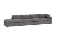 Load image into Gallery viewer, Ciello XL - Sofa - Storm Grey - Regular Arms
