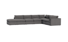 Load image into Gallery viewer, REFURBISHED - Ciello XL - Sectional - Storm Grey - Regular Arms
