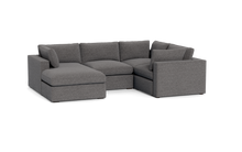 Load image into Gallery viewer, Ciello XL - Sectional - Storm Grey - Regular Arms
