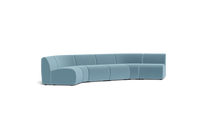 Load image into Gallery viewer, Cassini - Wedge Sectional - Aqua
