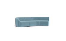 Load image into Gallery viewer, Cassini - Wedge Sectional - Aqua
