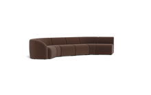 Load image into Gallery viewer, Cassini - Wedge Sectional - Chocolate
