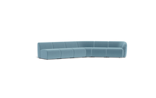 Load image into Gallery viewer, Cassini - Wedge Sectional - Aqua
