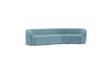 Load image into Gallery viewer, Cassini - Wedge Sectional - Aqua
