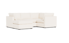 Load image into Gallery viewer, Ciello - Sectional - Opal White - High Angled

